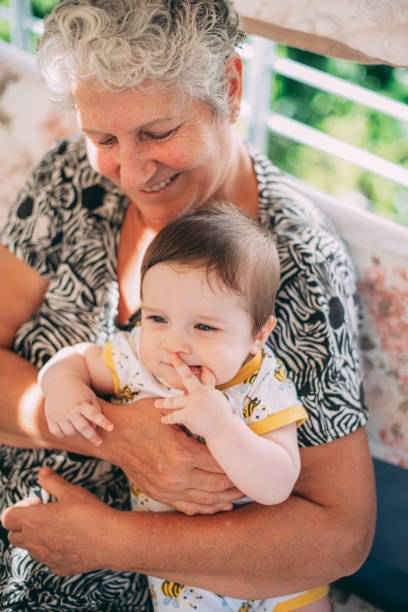 istock Baby Boy Spending Time With His Grandmother 1250611499