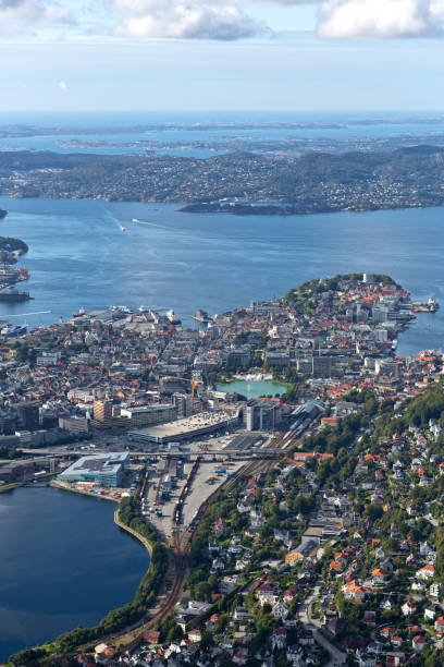 istock Aerial  View from Mount Floyen Viewpoint 1250623091
