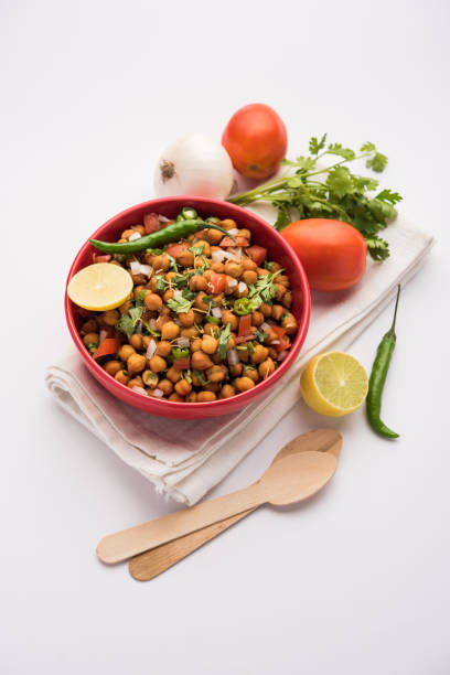 istock Black Chickpea Chaat or Kala Chana Chat recipe 1250626185