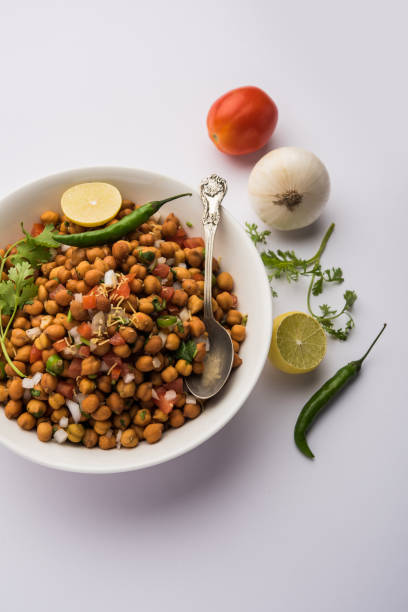 istock Black Chickpea Chaat or Kala Chana Chat recipe 1250628050