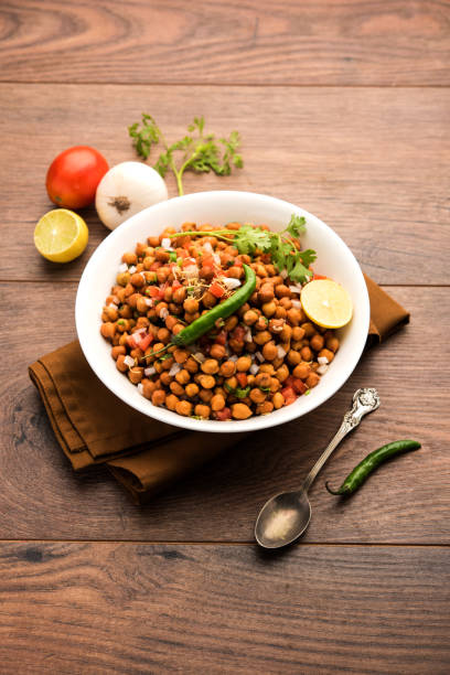 Black Chickpea Chaat or Kala Chana Chat recipe