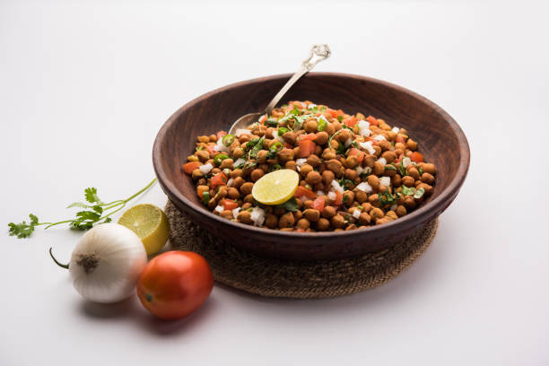 istock Black Chickpea Chaat or Kala Chana Chat recipe 1250628540