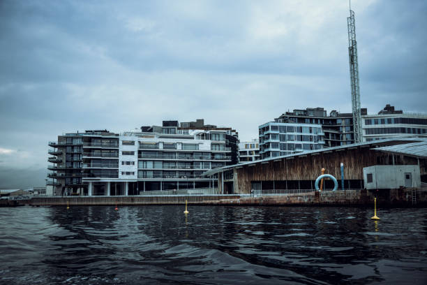 istock Oslo Aker Brygge Harbour Under Overcast Sky 1250631108