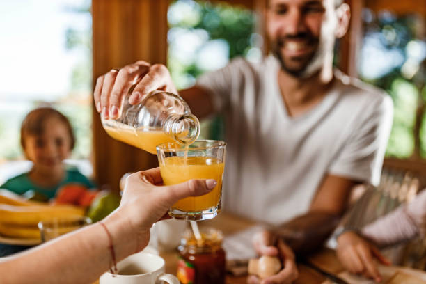 Orange juice for healthy day!