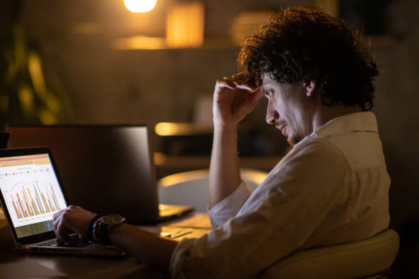 istock Working late at night is hard 1250640443