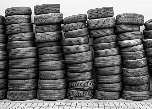 Old used car tires, more tires in my portfolio...