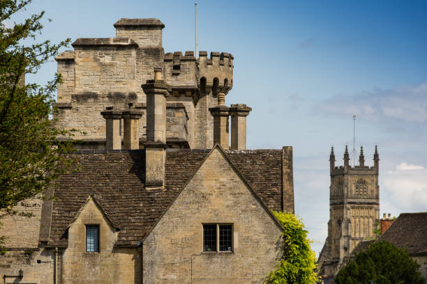 istock Cirencester Cecily Hill Barracks and the church 1250642256
