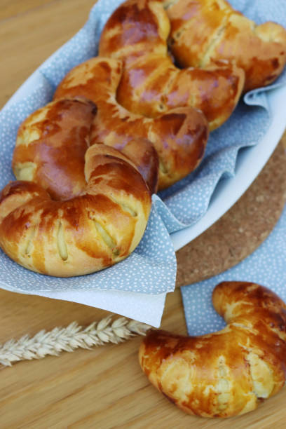 istock Fresh homemade croissants 1250644614