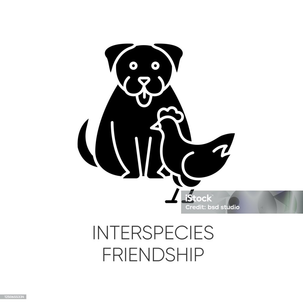 Interspecies Friendship Black Glyph Icon Bond Between Domestic Animals Friendly Relationship Silhouette Symbol On White Space Dog And Chicken Getting Along Vector Isolated Illustration Stock Illustration - Download Image Now - iStock Interspecies Friendship Black Glyph Icon Bond Between Domestic Animals Friendly Relationship Silhouette Symbol On White Space Dog And Chicken Getting Along Vector Isolated Illustration Stock Illustration - Download Image Now - iStock