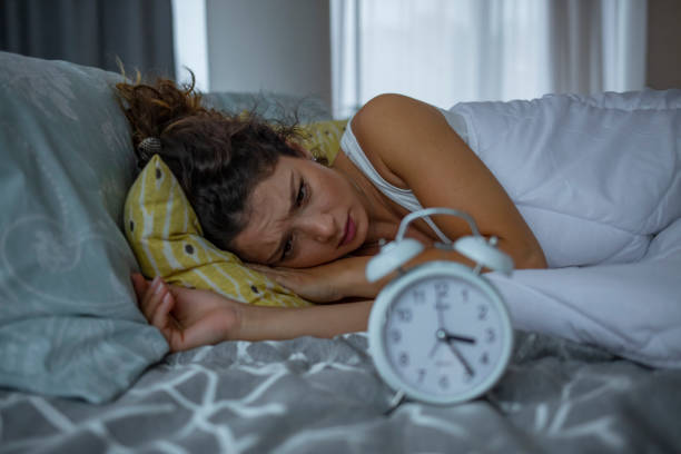 istock Sad depressed woman suffering from insomnia 1250658263