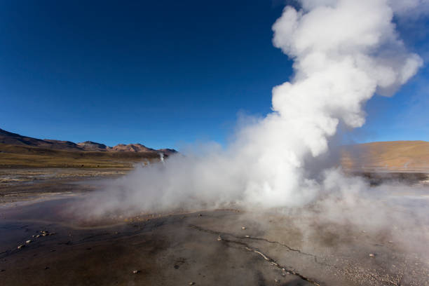 istock Early morning at el tatio geyser 1250658578