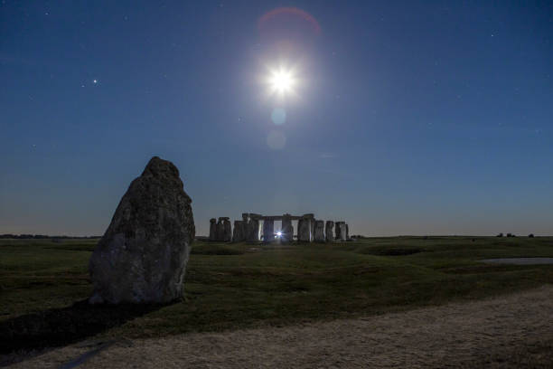 istock Stonehenge (UK) under the cover of darkness 1250674579