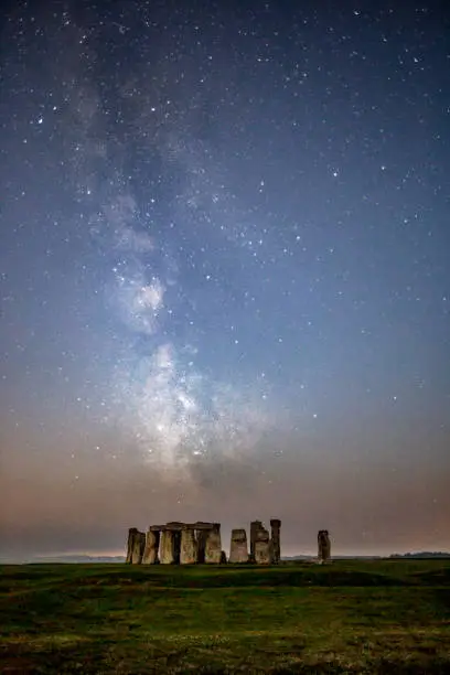 All taken on the night of the 22nd June 2018 - moonlight lit the stones until about 3am and then the milky way appeared for about 20 mins before it started to get light.
