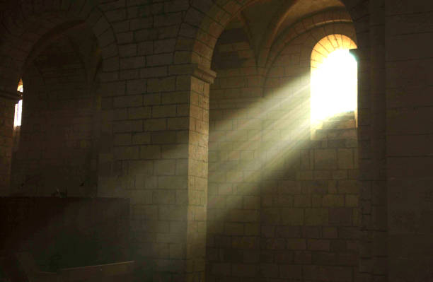 istock Ray of Light in a Church 1250683112