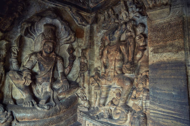 istock Badami Cave Temples in Karnataka, India 1250685610