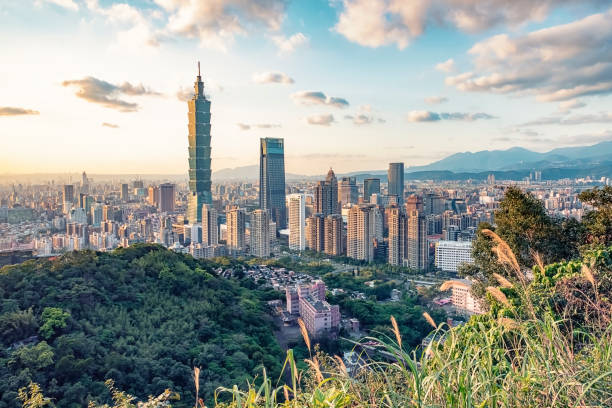 istock Taipei city in Taiwan 1250688114