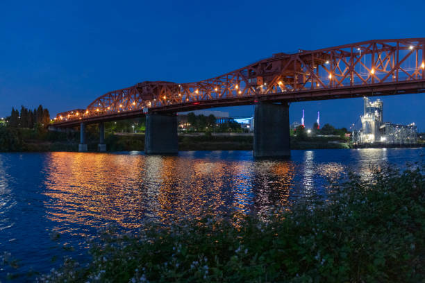 istock Steel bridge in Portland 1250691607