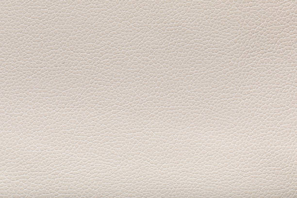 Beige leather texture used as background. High resolution photo stock photo
