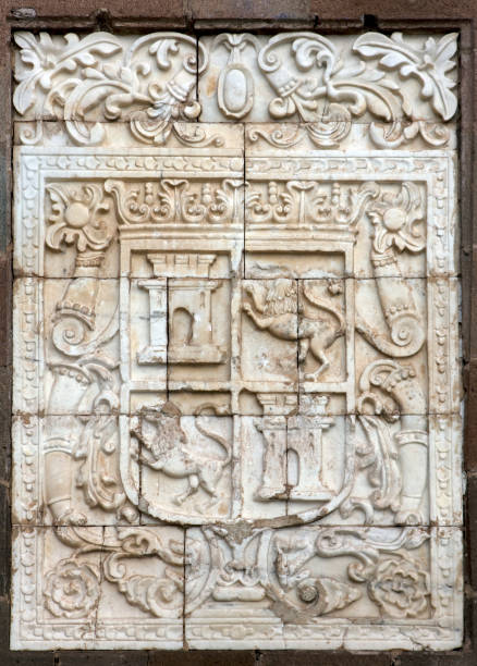 istock Low Relief on the Wall, Cathedral in Cuzco, Peru 1250694432