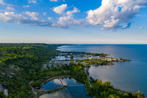 istock Aerial Bluffers Park - Cliff Park view,  Scarborough, Canada 1250710540