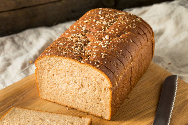 istock Homemade Whole Wheat Sliced Bread 1250713314