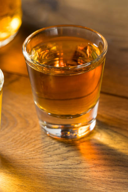 istock Boozy Alcoholic Rum Shots 1250714483