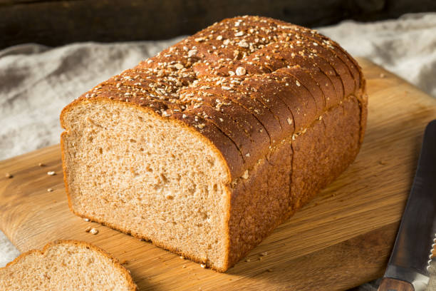 istock Homemade Whole Wheat Sliced Bread 1250715873