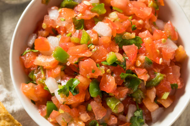 istock Spicy Homemade Pico De Gallo 1250718969