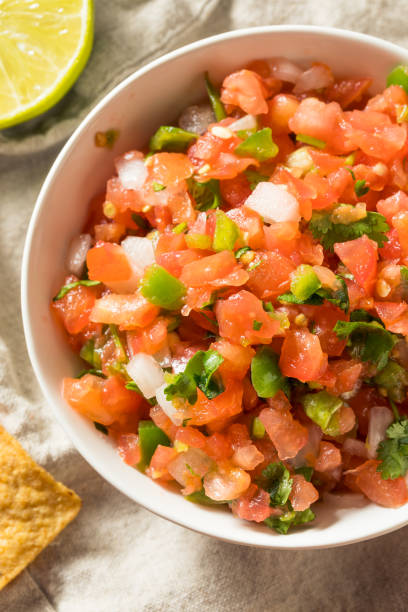istock Spicy Homemade Pico De Gallo 1250718988
