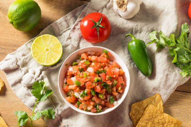 istock Spicy Homemade Pico De Gallo 1250719033