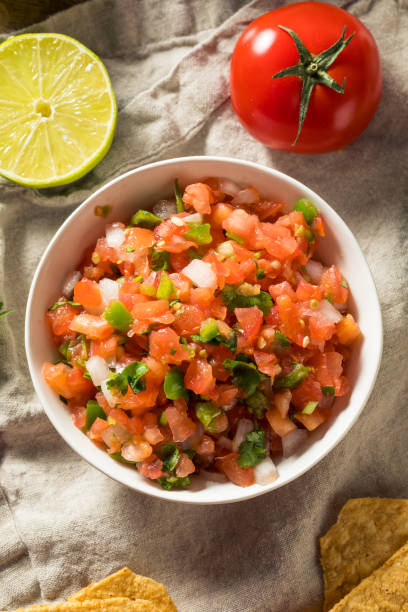 istock Spicy Homemade Pico De Gallo 1250719062