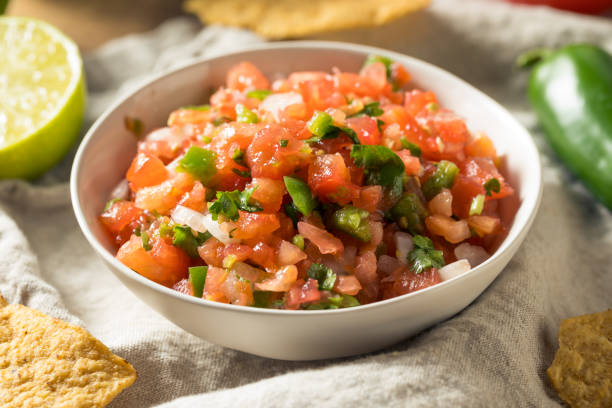 istock Spicy Homemade Pico De Gallo 1250719205