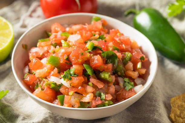 istock Spicy Homemade Pico De Gallo 1250719246