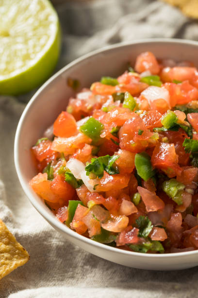 istock Spicy Homemade Pico De Gallo 1250719325