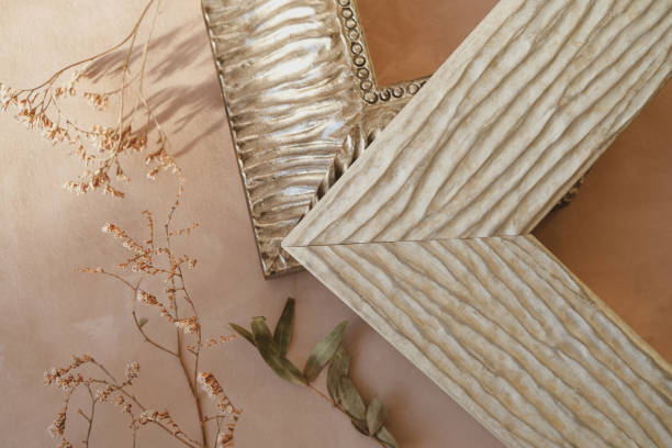 istock Samples of decorative picture frames. Frame shop concept. 1250719634