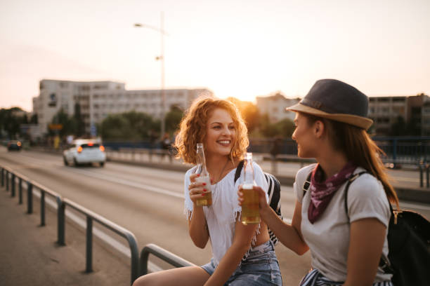 istock Having a good time in the summer in the city. 1250720872