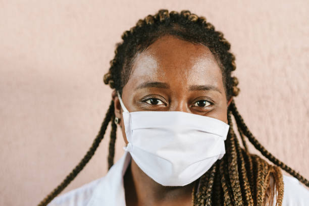 istock Close-up of a smiling afro nurse 1250722612