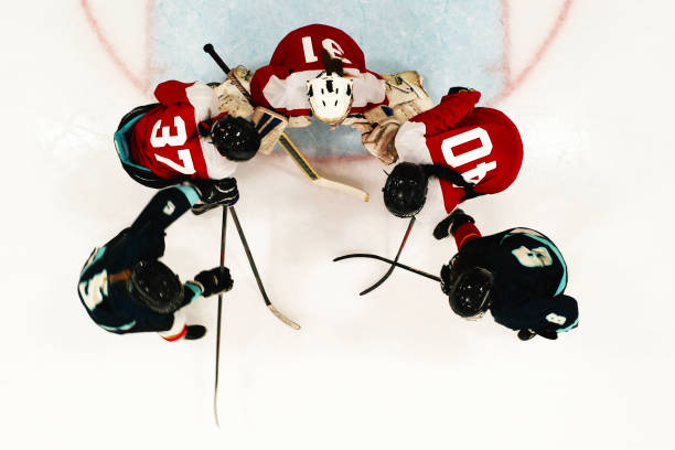 아이스 하키 팀의 여자 아이스 하키 팀 - womens ice hockey 뉴스 사진 이미지