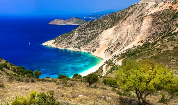 Photo of Splendid nature and best beaches of Greece - Mirtos in Kefalonia island