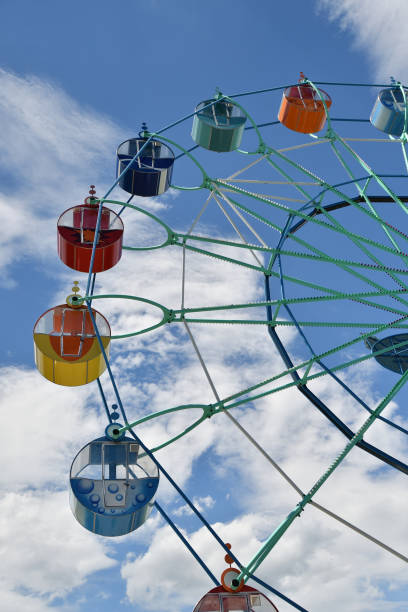 istock Ferris wheel in the summer Park. 1250831214
