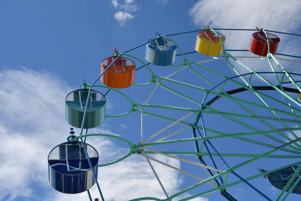 istock Ferris wheel in the summer Park. 1250831219