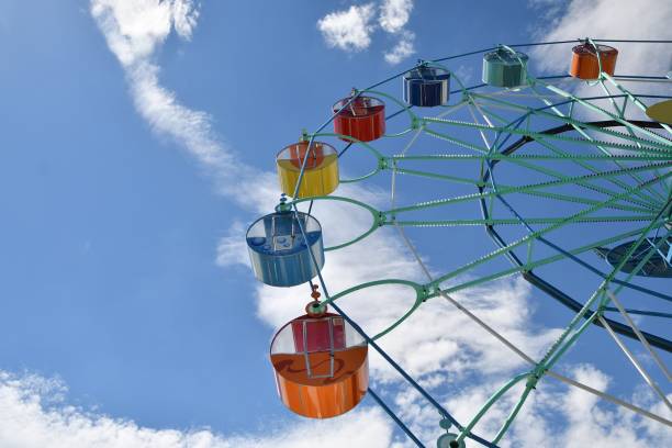 istock Ferris wheel in the summer Park. 1250831221
