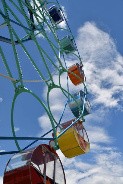 istock Ferris wheel in the summer Park. 1250831224