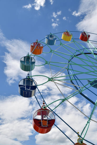 istock Ferris wheel in the summer Park. 1250838280