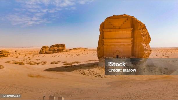 Madain Saleh Al Ula Ksa Old Village Saudi Arabia Stock Photo - Download Image Now