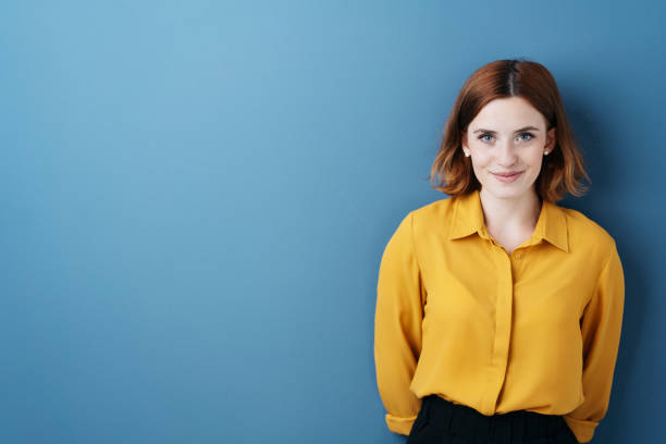 istock Attractive young woman with a quiet friendly smile 1250919852