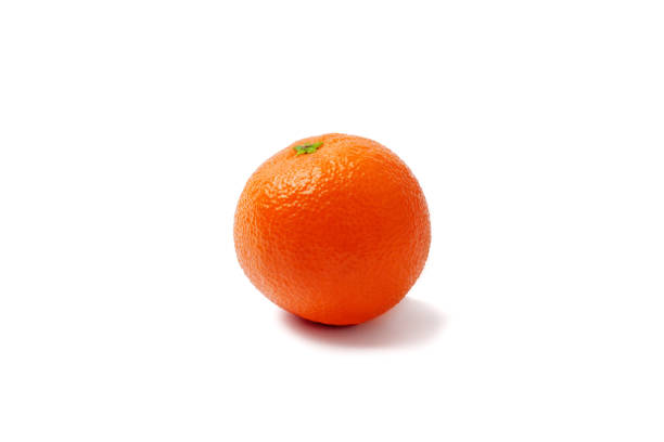 istock Tangerine or Mandarin. Isolated on White Background. 1250921906