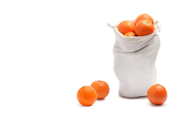 istock Tangerine or Mandarin. Isolated on White Background. 1250921911