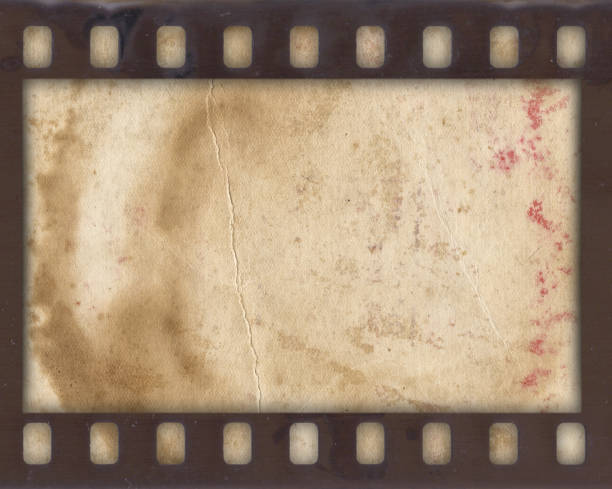 istock Vintage texture retro paper background with old film 1250923022