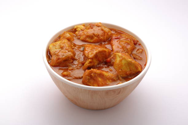 Chicken curry_wooden BG